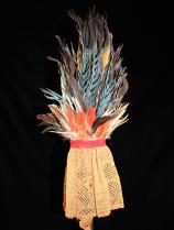 Komo Feathered Hat MW69 - D.R. Congo - Sold